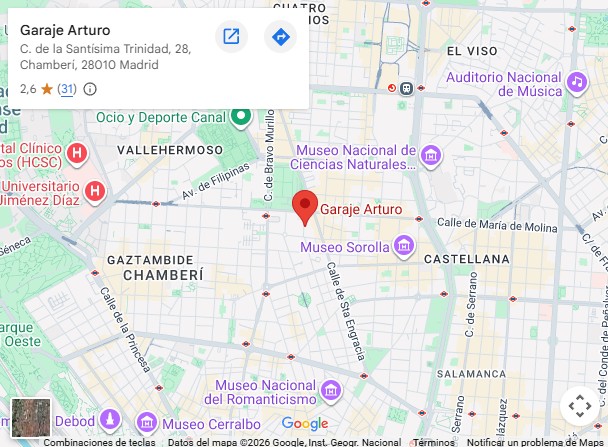 Ver Garaje Arturo en Google Maps